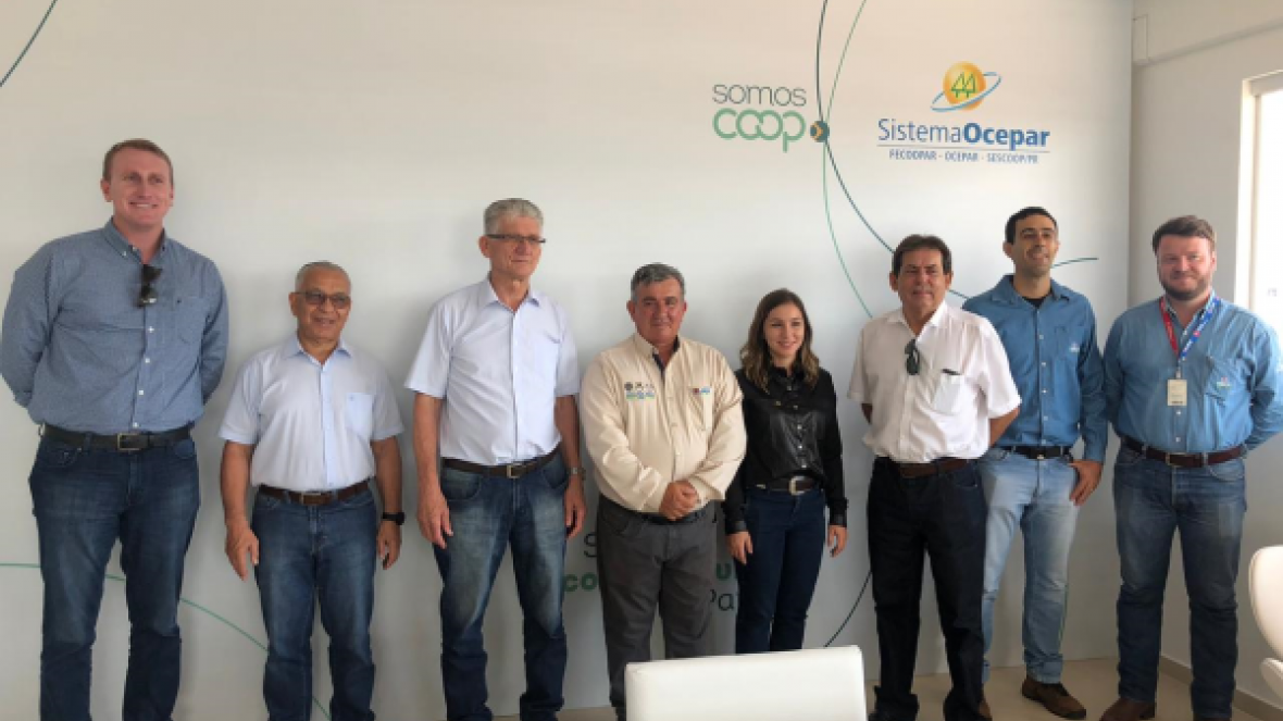 Vice-presidente da ABCZ é recebido pelo secretario de Agricultura do Paraná