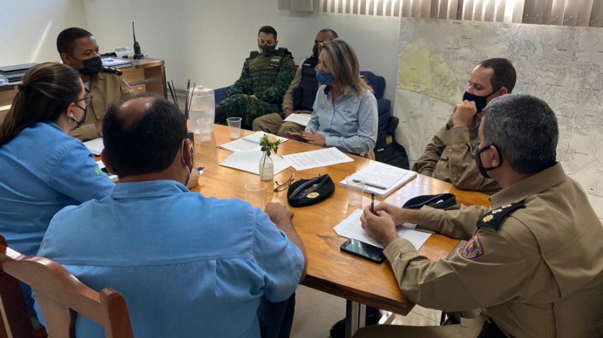 ABCZ e Polícia Militar se reúnem para tratativas de segurança durante a ExpoZebu 2022