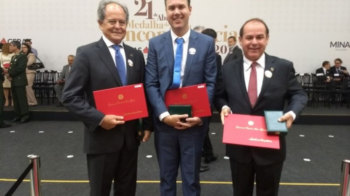 Presidente da ABCZ é homenageado com Medalha da Inconfidência em Ouro Preto