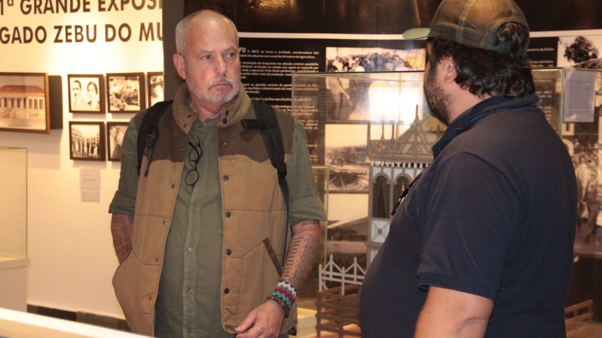 ABCZ recebe cineasta brasileiro Jayme Monjardim durante 88ª ExpoZebu