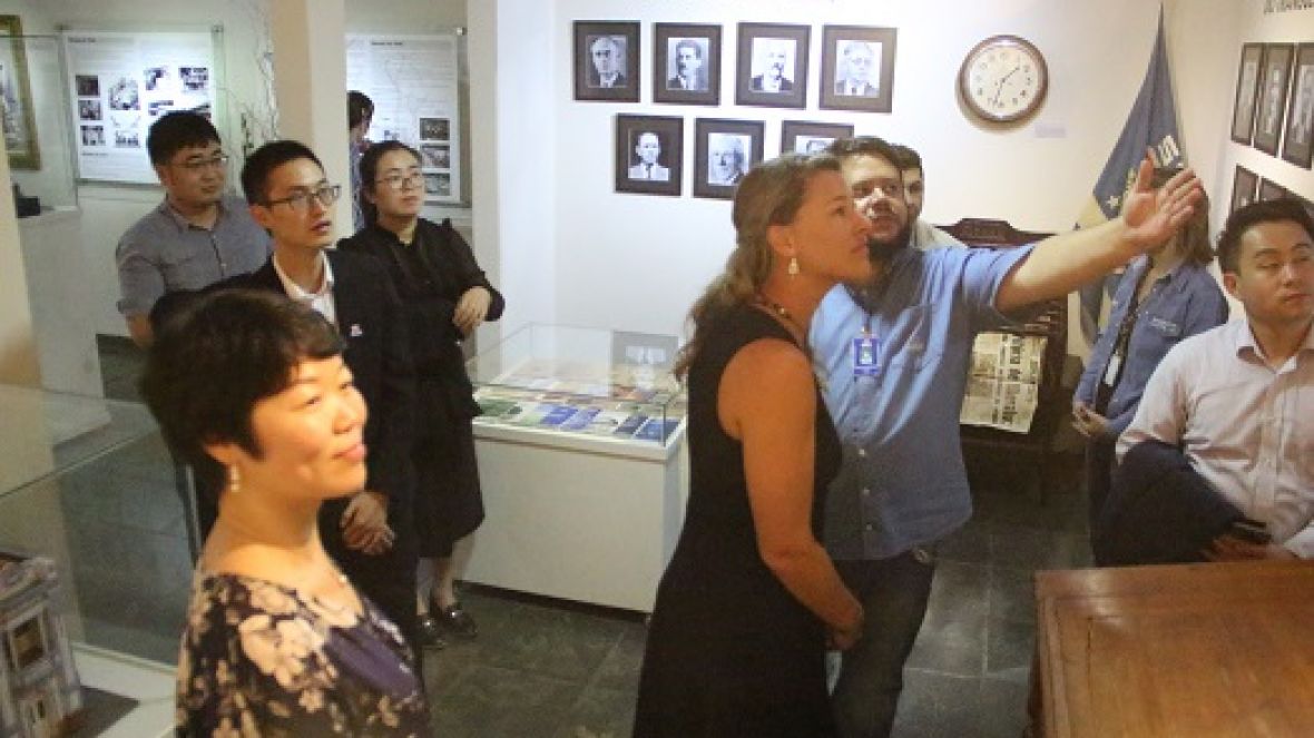 Executivos chineses visitam a ABCZ