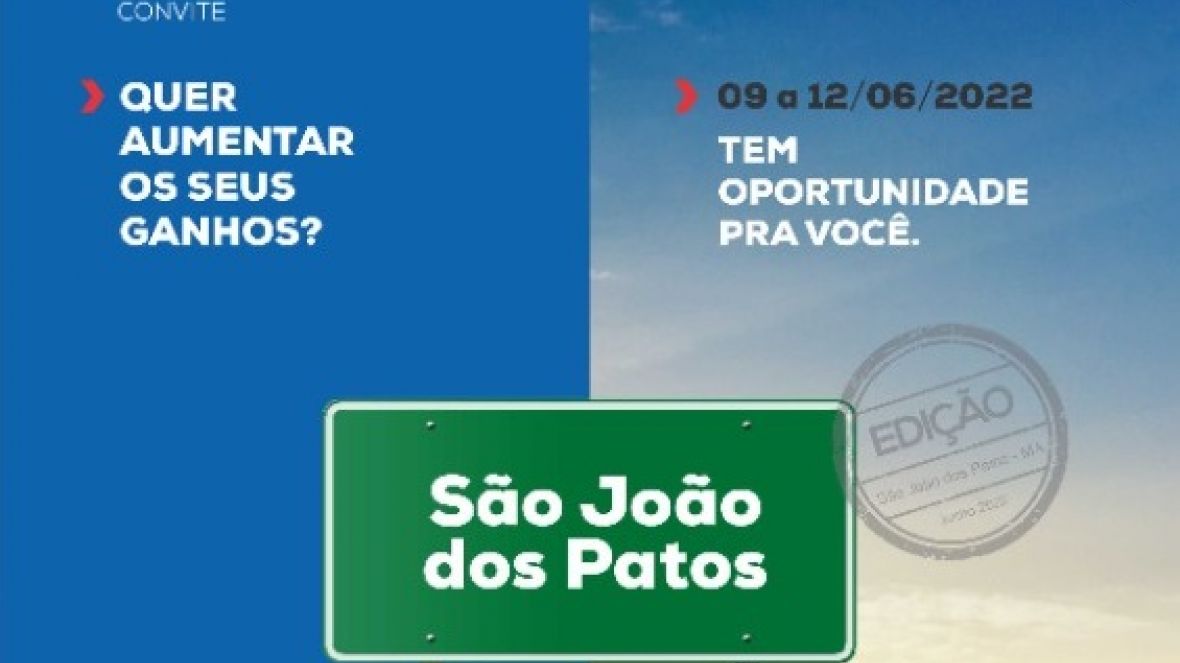 São João dos Patos (MA) recebe feira do Pró-Genética nesta quinta (9)