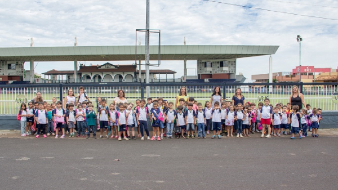 Estudantes de Uberaba conhecem o Parque Fernando Costa