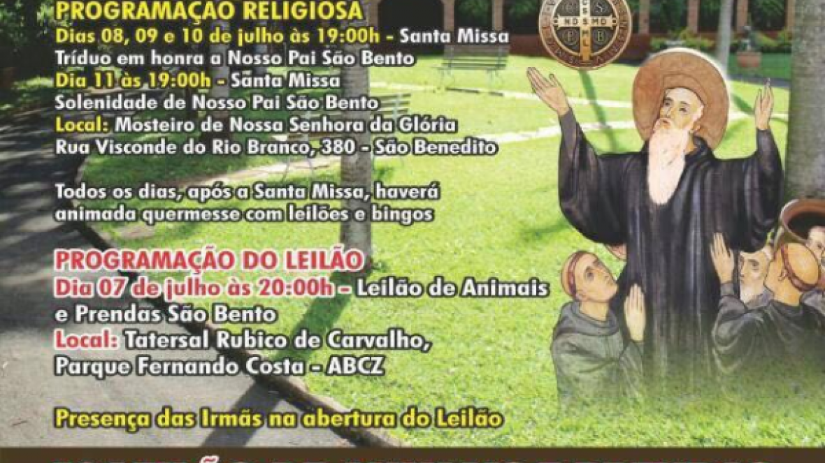 Leilão beneficente será realizado hoje (07/07) no Parque Fernando Costa