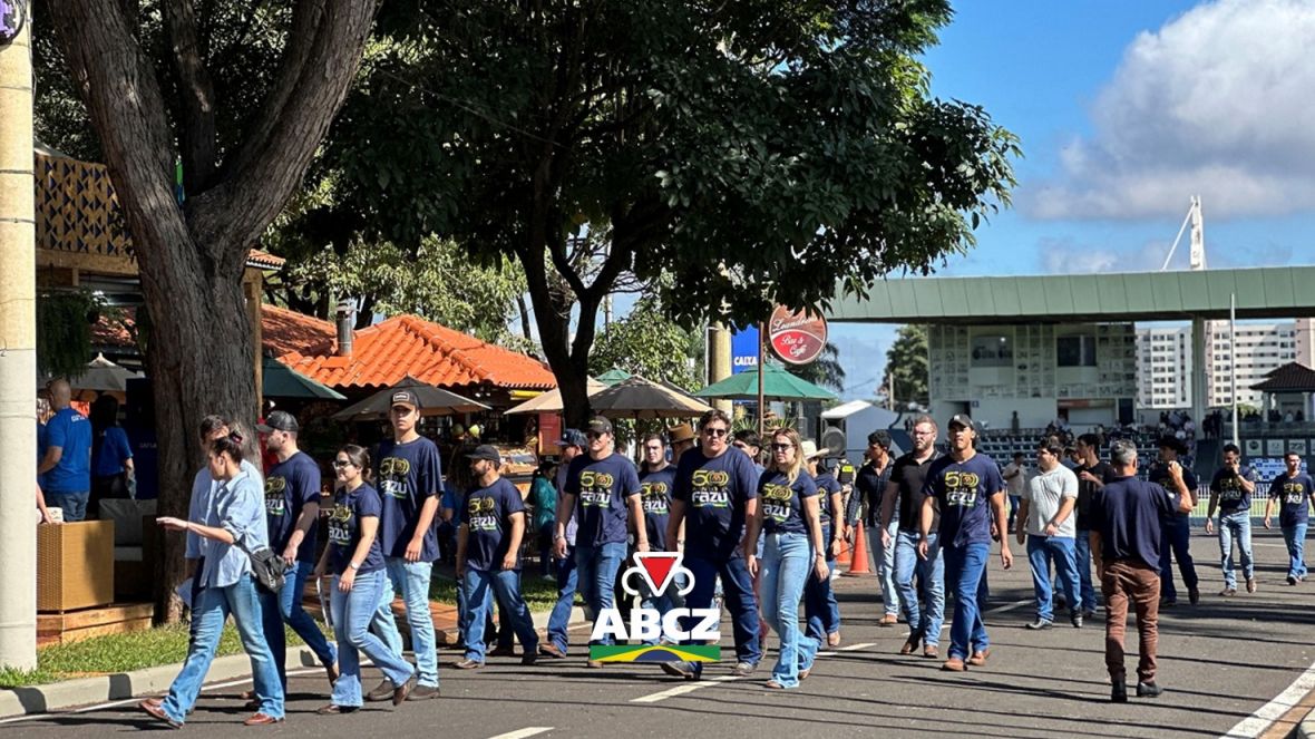Todos os estágios da 91ª ExpoZebu serão ocupados por alunos da Fazu