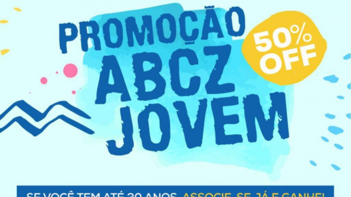 ABCZ anuncia desconto de 50% em título de associado remido para jovens