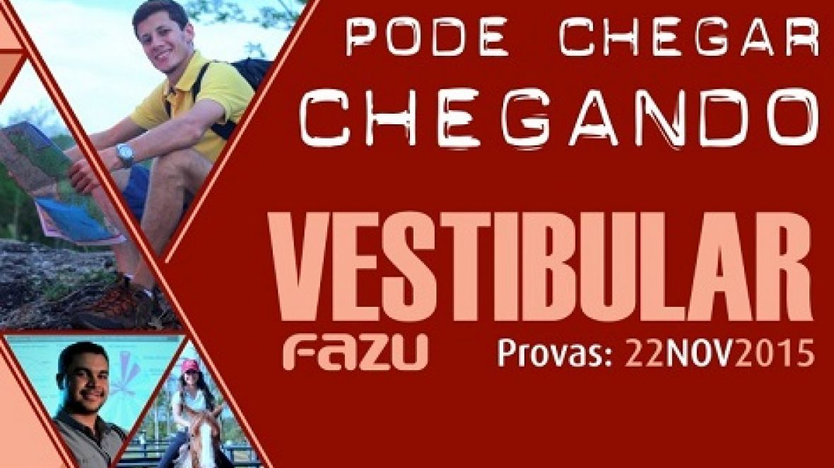 Últimos dias para inscrição no Vestibular da FAZU