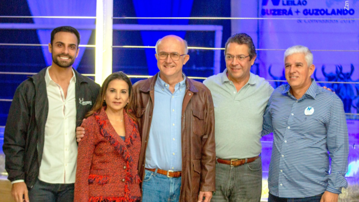 Diretora da ABCZ participa de Leilão NF Guzerá + Guzolando e Convidados