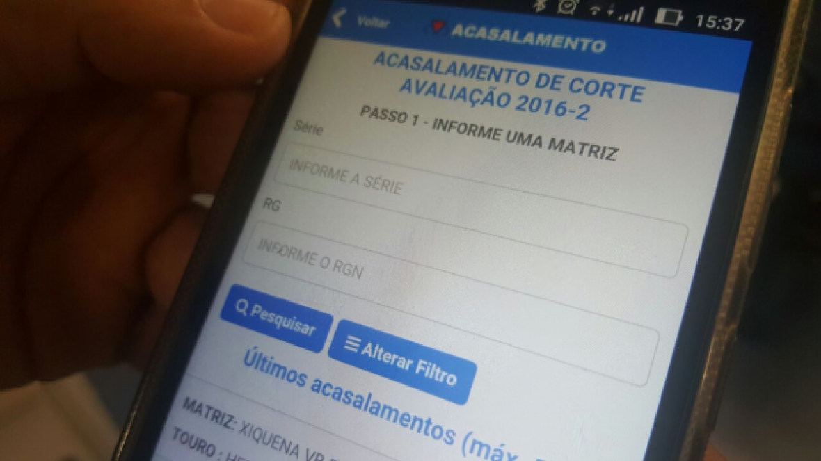 ABCZ inova e disponibiliza acasalamento pelo celular e tablet