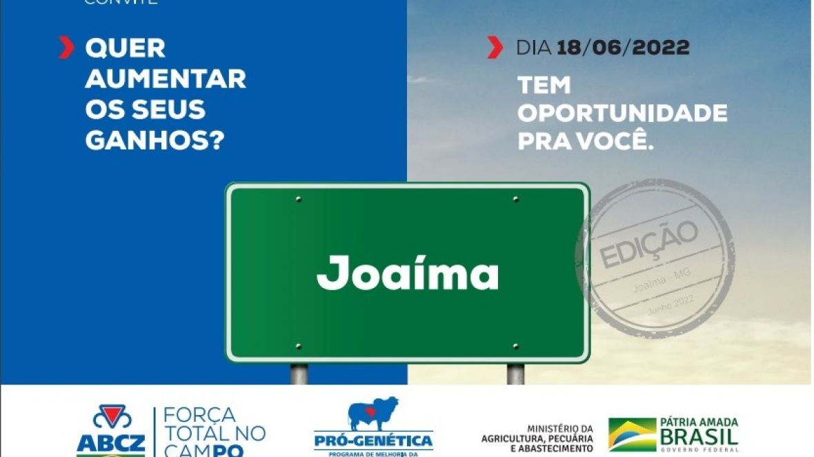 Joaíma (MG) recebe Feira de Touros do Pró-Genética no próximo dia 18