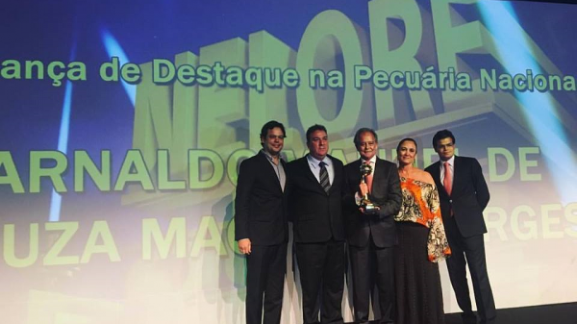 Arnaldo Manuel recebeu Nelore de Ouro em SP