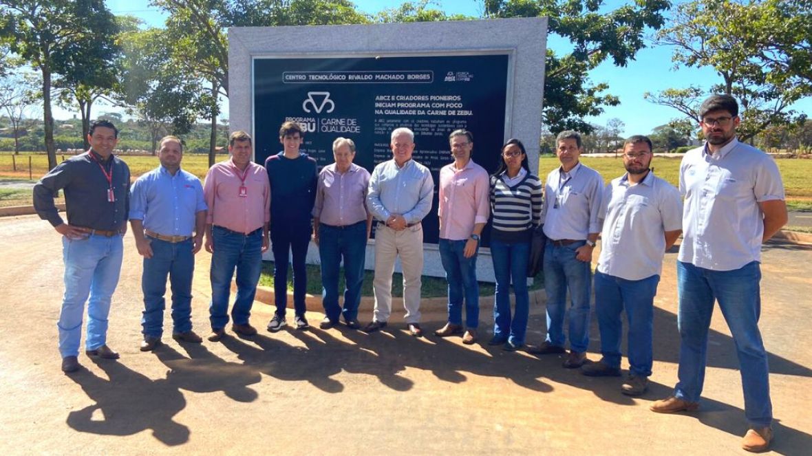 ABCZ recebe grupo Minerva em visita técnica do programa ‘Zebu: Carne de Qualidade’