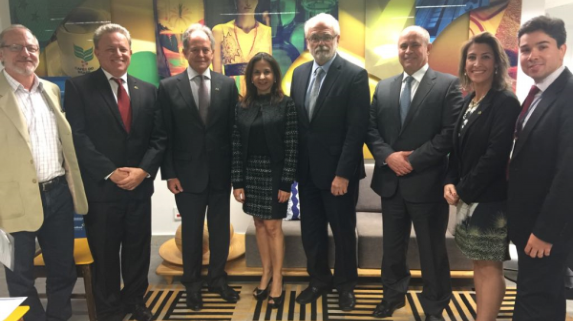 Em Brasília, presidente da ABCZ se reúne com presidentes da Apex e da Abiec