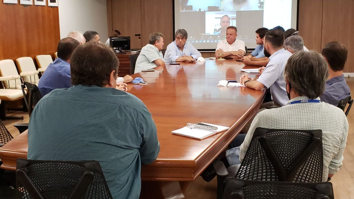 ABCZ recebe visita do presidente da Associação Goiana dos Criadores de Zebu (AGCZ) 