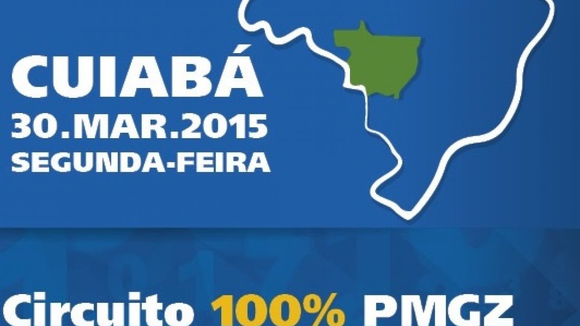 Circuito 100% PMGZ com inscrições abertas para Cuiabá