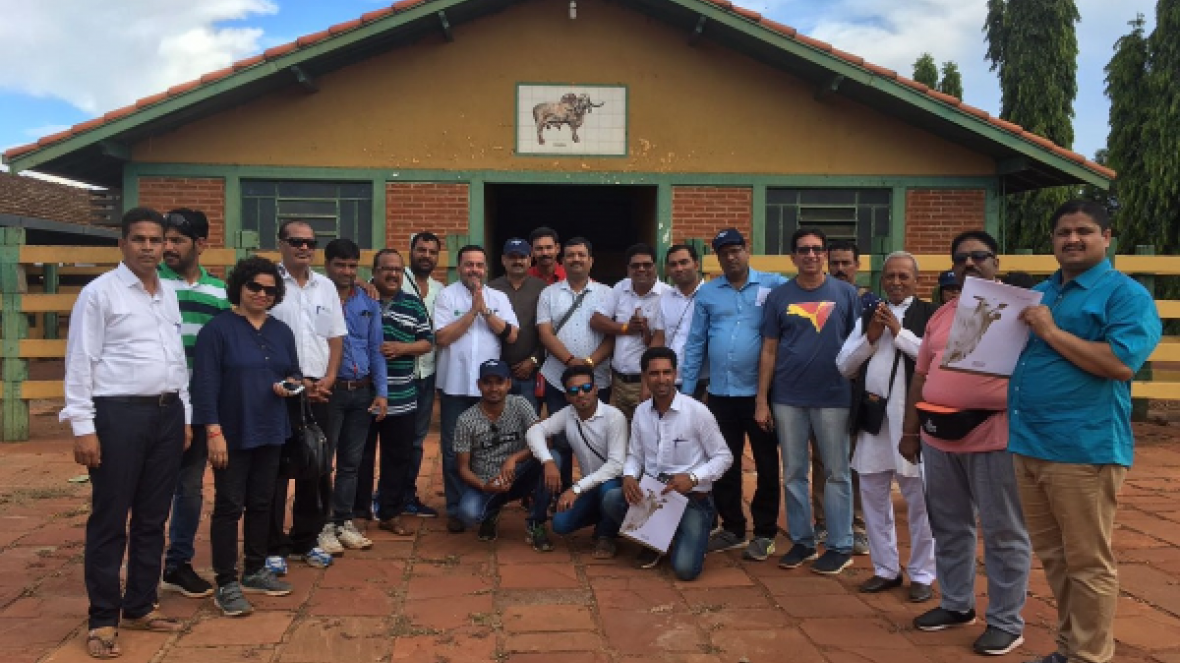 Comitiva indiana em visita ao Brasil é convidada para ExpoZebu 2018