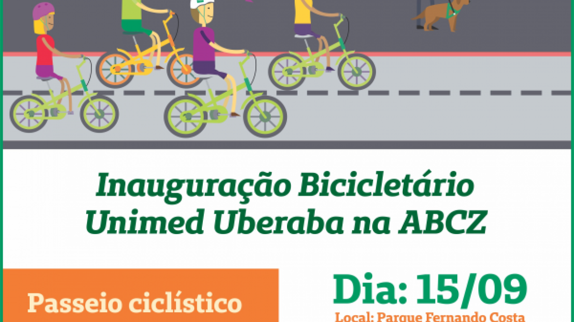 Bicicletário será inaugurado neste domingo (15) no Parque Fernando Costa