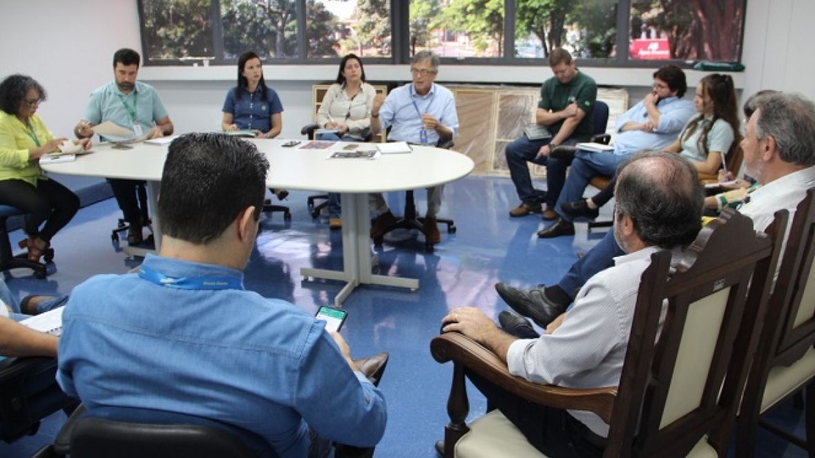 ABCZ reúne-se com parceiros para estruturação da Feira de Gastronomia, durante a ExpoZebu 2023