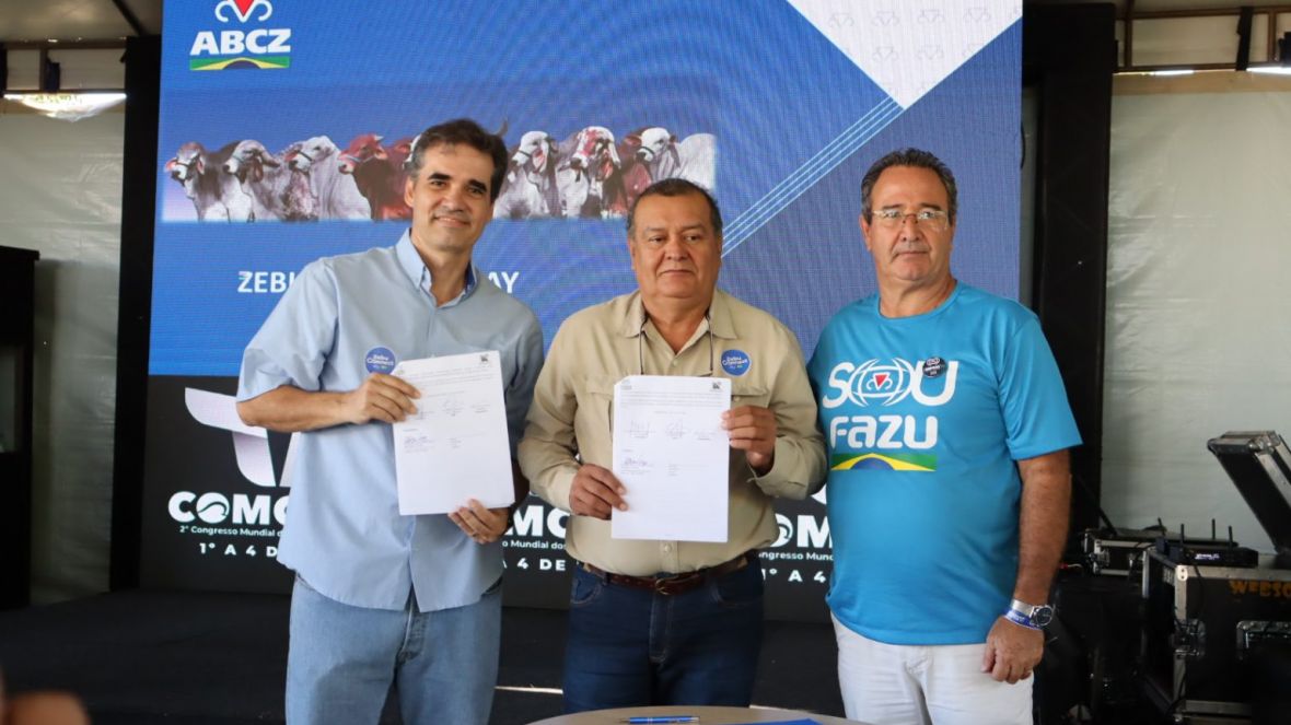 89ª ExpoZebu: Fazu e Federación de Ganaderos de Santa Cruz selam acordo de cooperação técnica