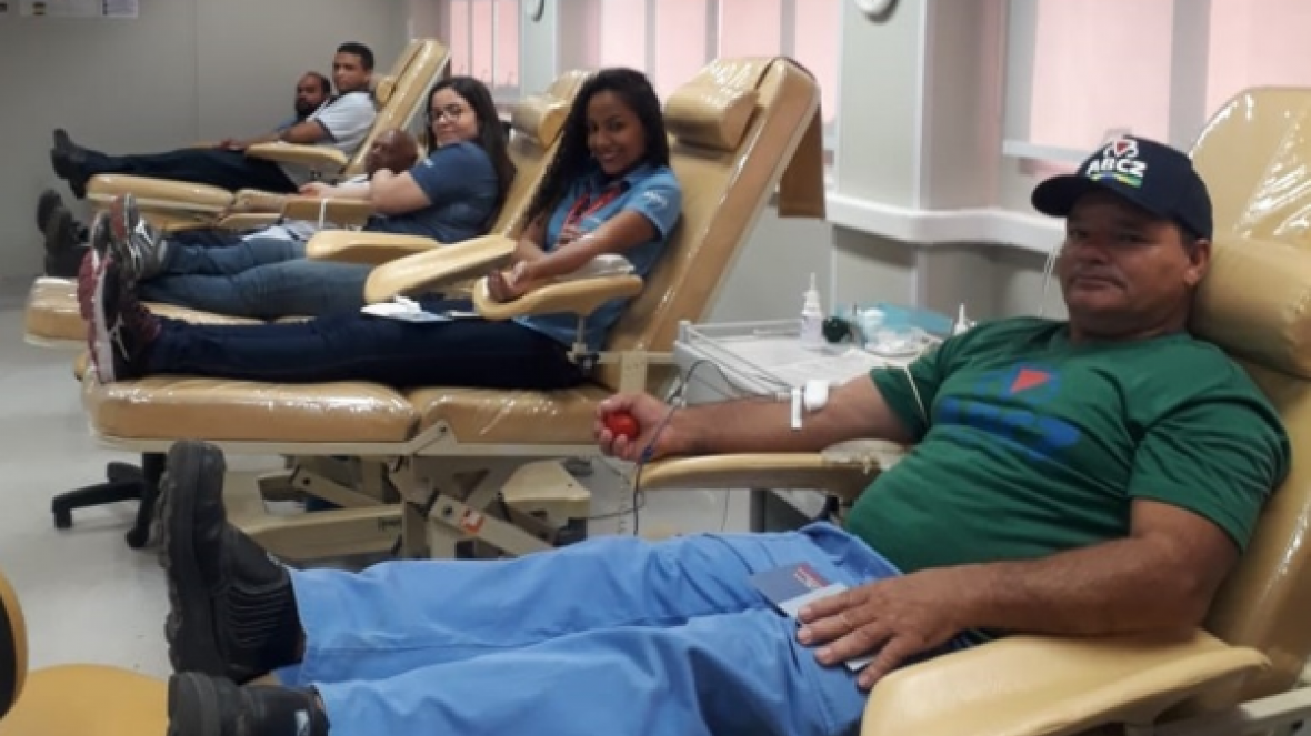 Colaboradores da ABCZ realizam mutirão de doação de sangue