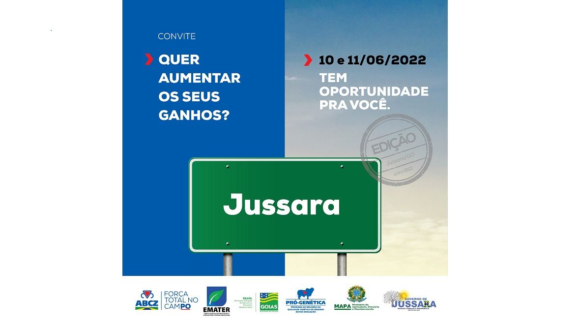 Feira Pró-Genética será realizada em Jussara (GO)