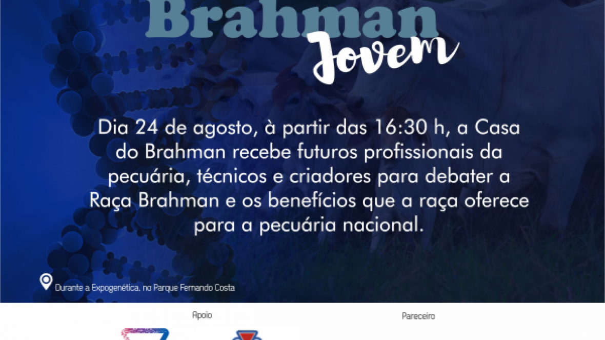 Inscrições abertas para 1ª Conferência Brahman Jovem na ExpoGenética