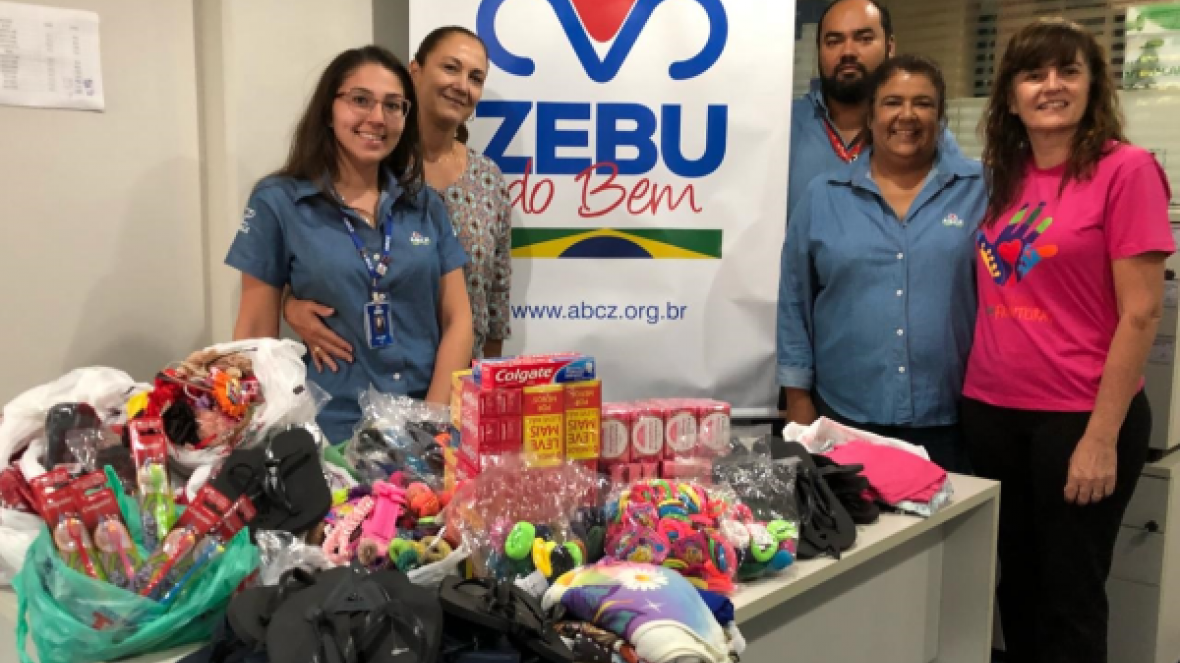 Zebu do Bem arrecada doações para crianças da África