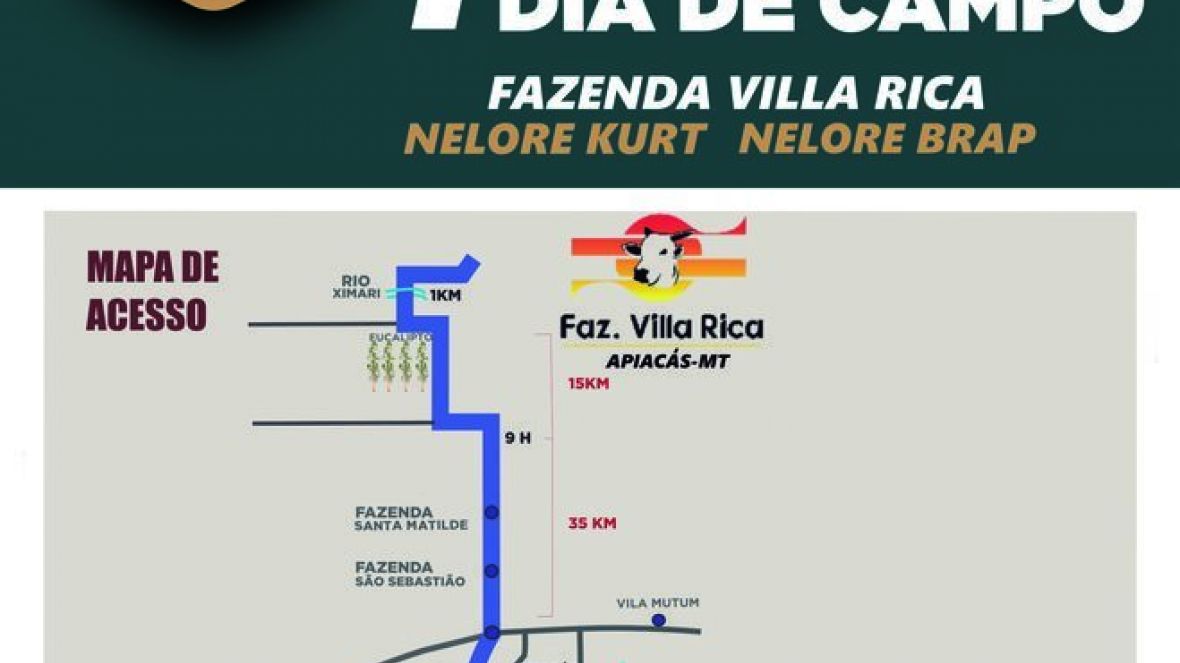 1º Dia de Campo e Shopping Villa Rica acontece neste fim de semana 