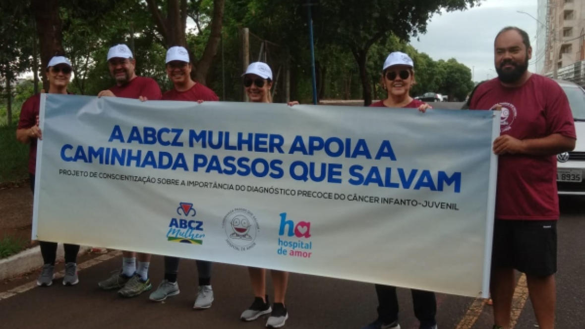ABCZ participa de caminhada promovida por Hospital de Amor de Barretos