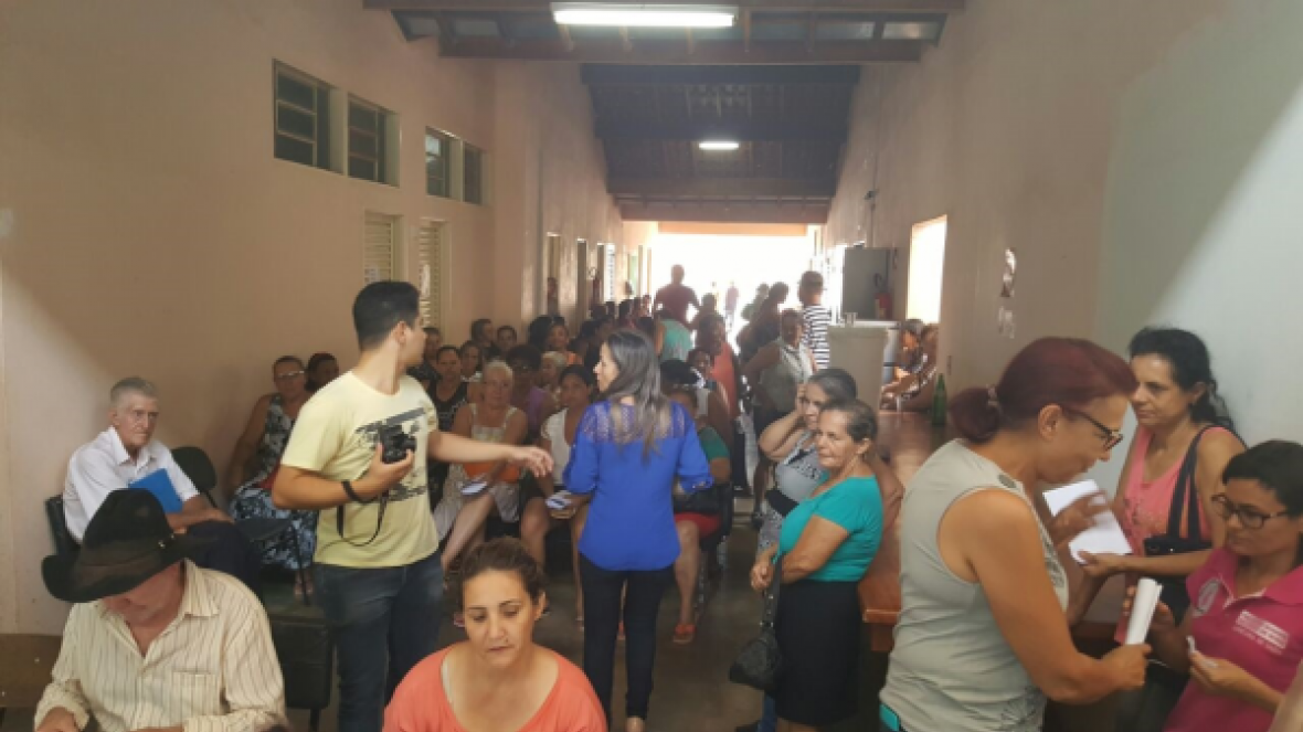 Hélio Angotti faz prevenção em evento do Pró-Genética