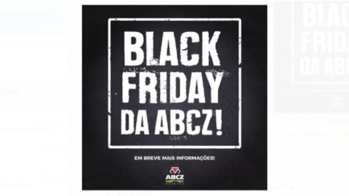 Black Friday da ABCZ oferece 20% de desconto em títulos e outros produtos e serviços