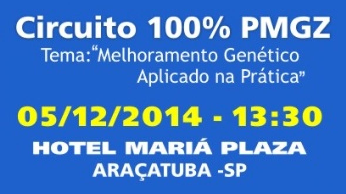 Circuito 100% PMGZ continua com inscrições abertas