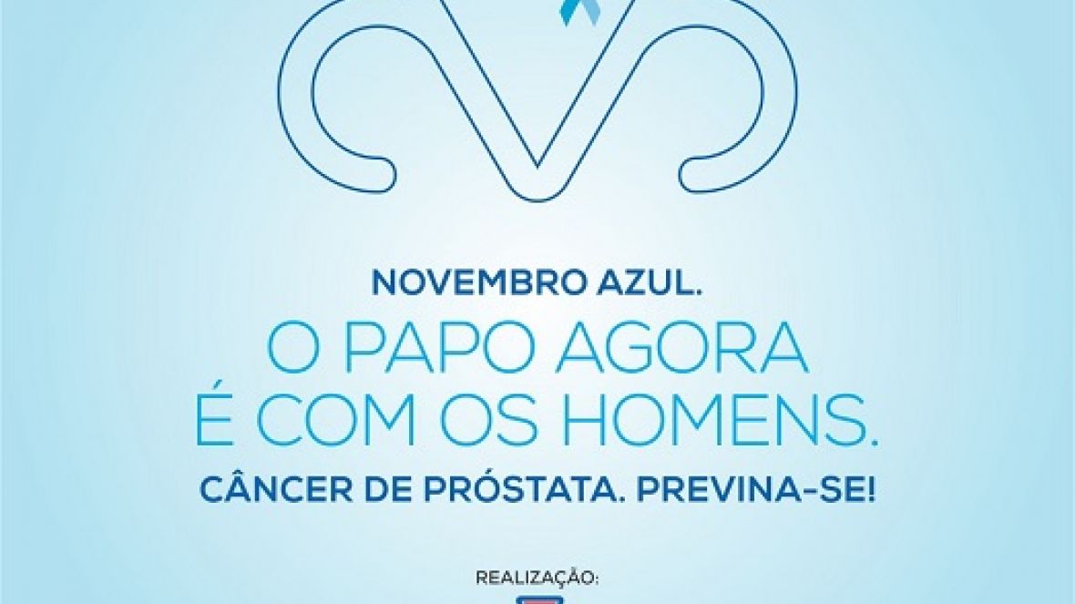 Novembro Azul iluminará o Parque Fernando Costa em apoio à prevenção ao câncer de próstata