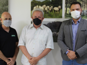 Presidente da ABCZ recebe visita de vereador Cabo Diego Fabiano