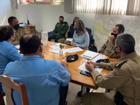 ABCZ e Polícia Militar se reúnem para tratativas de segurança durante a ExpoZebu 2022