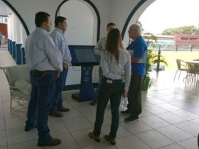 Totem para consulta de desempenho genético está disponível no palanque da 87ª ExpoZebu