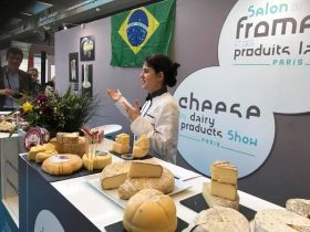 Queijos produzidos com leite de Zebu participam do Salão do Queijo em Paris.