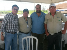 Equipe da ExpoZebu Dinâmica participa de Dia de Campo da Embrapa