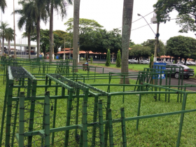 Estrutura para ?Natal no Parque 2018? começa a ser montada no Parque Fernando Costa