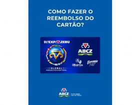 91ª ExpoZebu: saiba como reembolsar os valores remanescentes no cartão recarregável