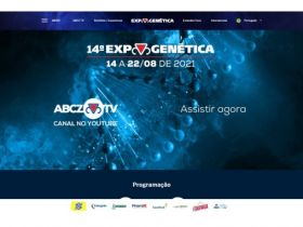 Hotsite oficial da ExpoGenética já soma mais de 11 mil visualizações