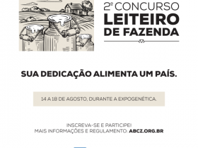 Inscrições para 2º Concurso Leiteiro são prorrogadas até dia 27