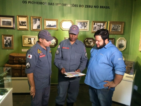 Museu do Zebu recebe vistoria do Corpo de Bombeiros
