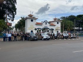 Às vésperas da 88ª ExpoZebu, Polícia Militar reforça segurança em Uberaba (MG)