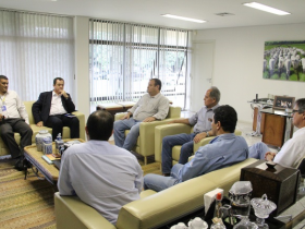 Presidente da ABCZ recebe equipe do Banco do Brasil