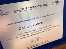 Gabriel Garcia Cid dedica Mérito Girolando a Pradipsingh Bahadursinh Raol