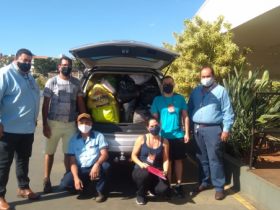 ABCZ recebe primeiras doações para campanha do agasalho