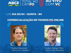 Venda online de touros PO é tema de próxima live da ABCZ
