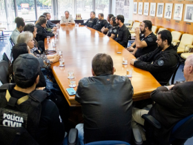 Presidente da ABCZ recebe delegados e equipe da Polícia Civil, reconhecendo trabalho do grupo