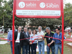 Academia ao ar livre é inaugurada no Parque Fernando Costa